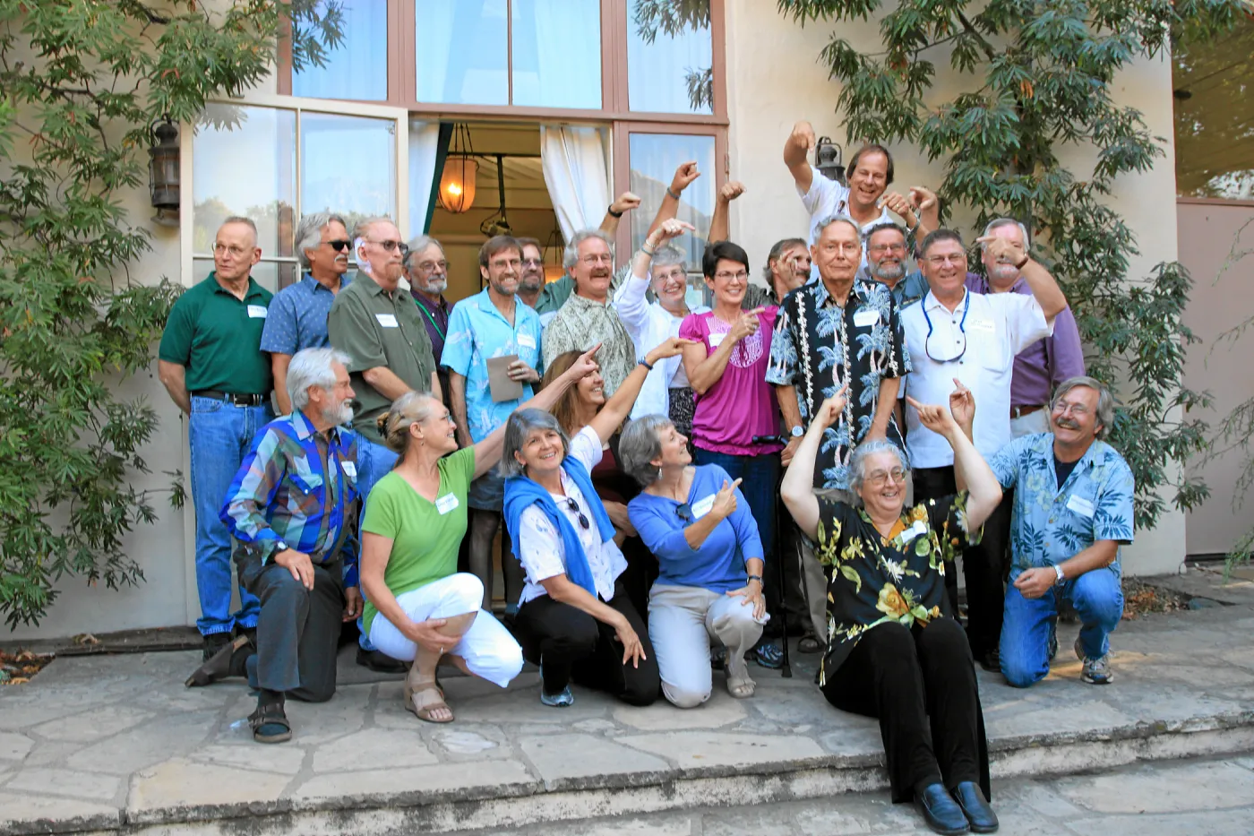 Party celebrating Bob Haller's 80th year