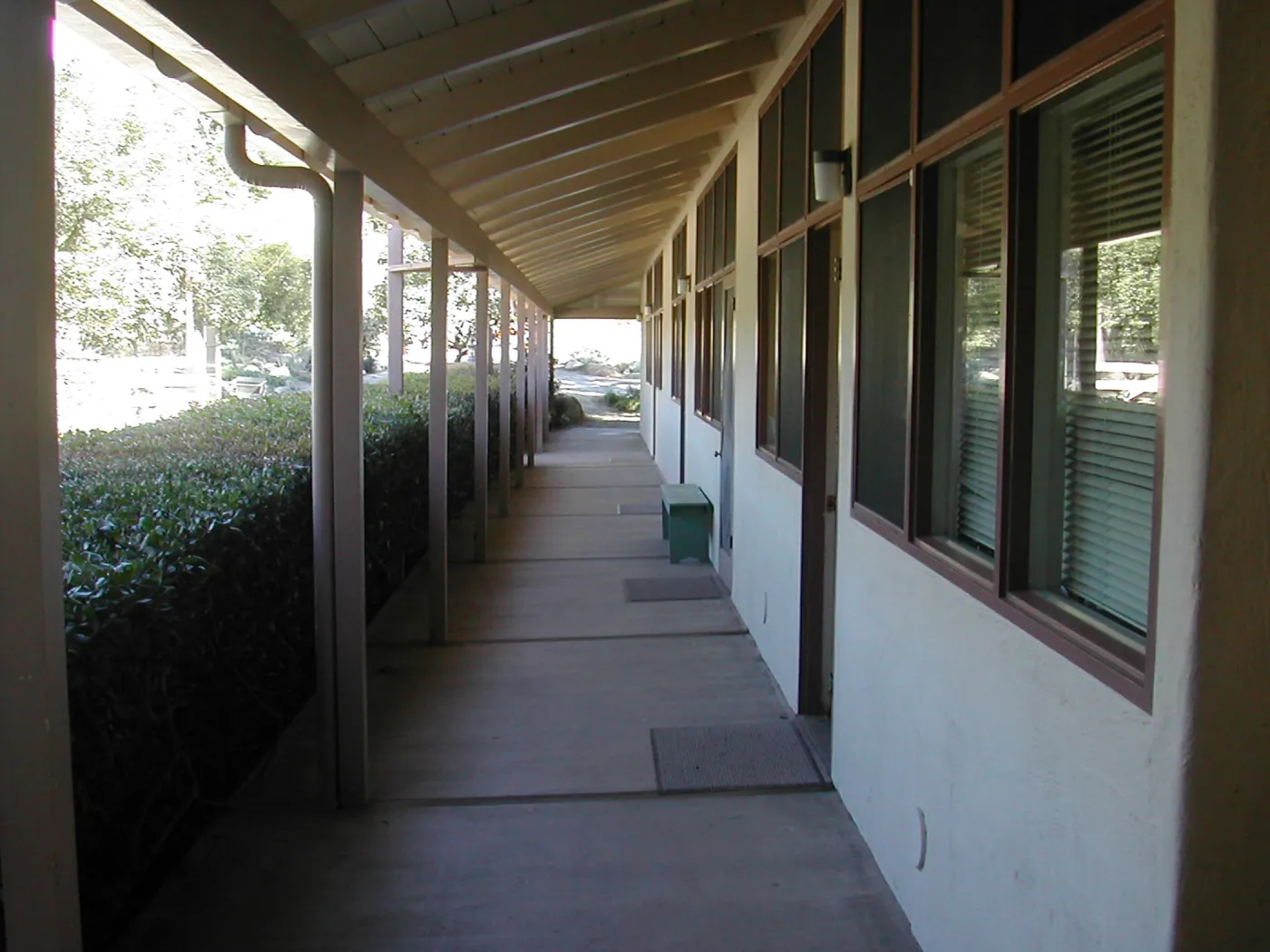 West side of North Wing Research Building