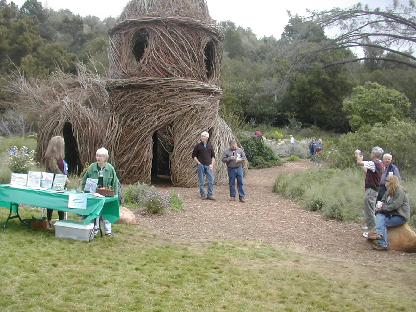 Construction of Toad Hall by Patrick Dougherty