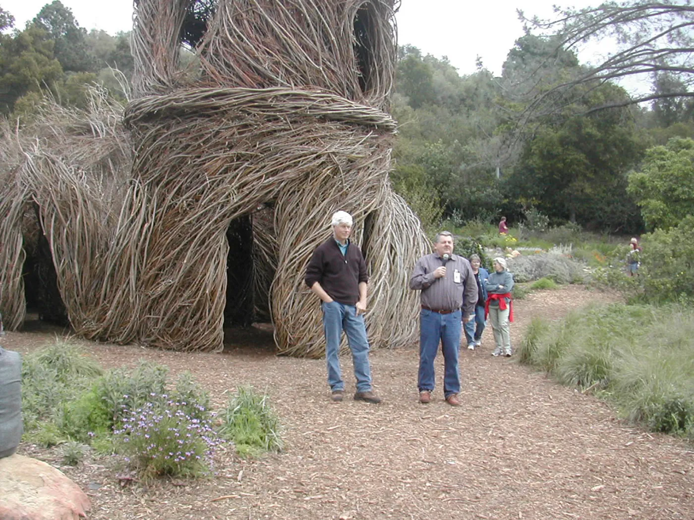 Construction of Toad Hall by Patrick Dougherty