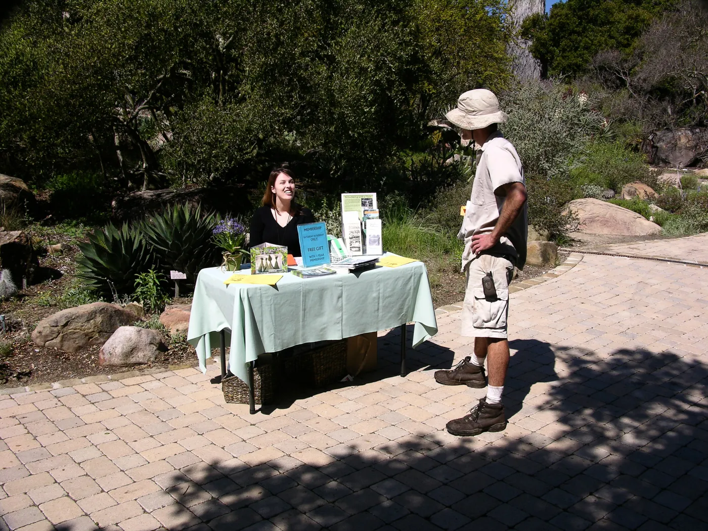 Patrick Dougherty Toad Hall Grand Opening, Membership Table