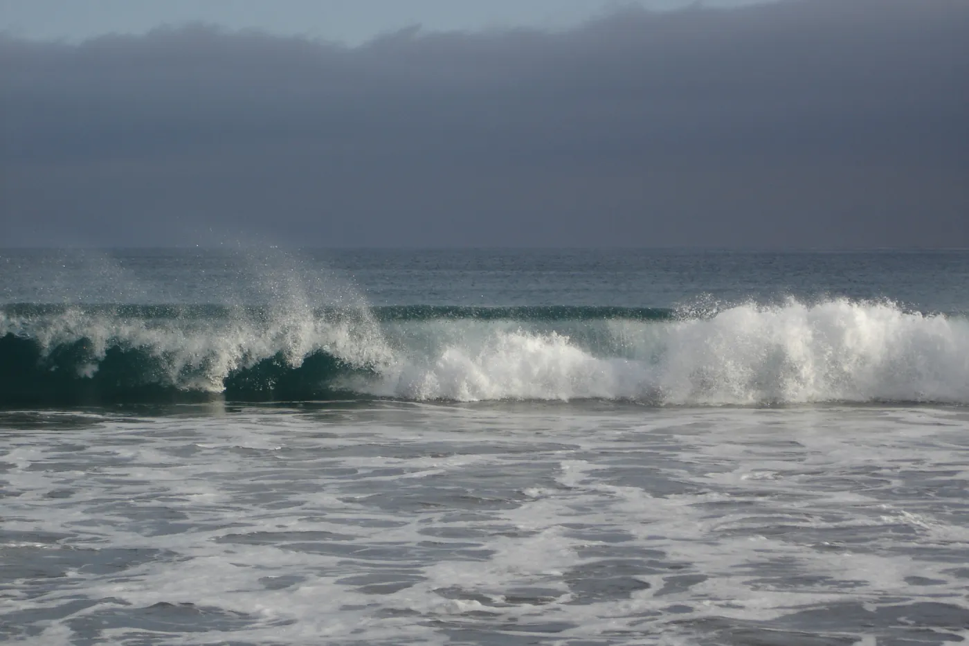 breaking waves, San Clemente Island, SBBG Research 2005