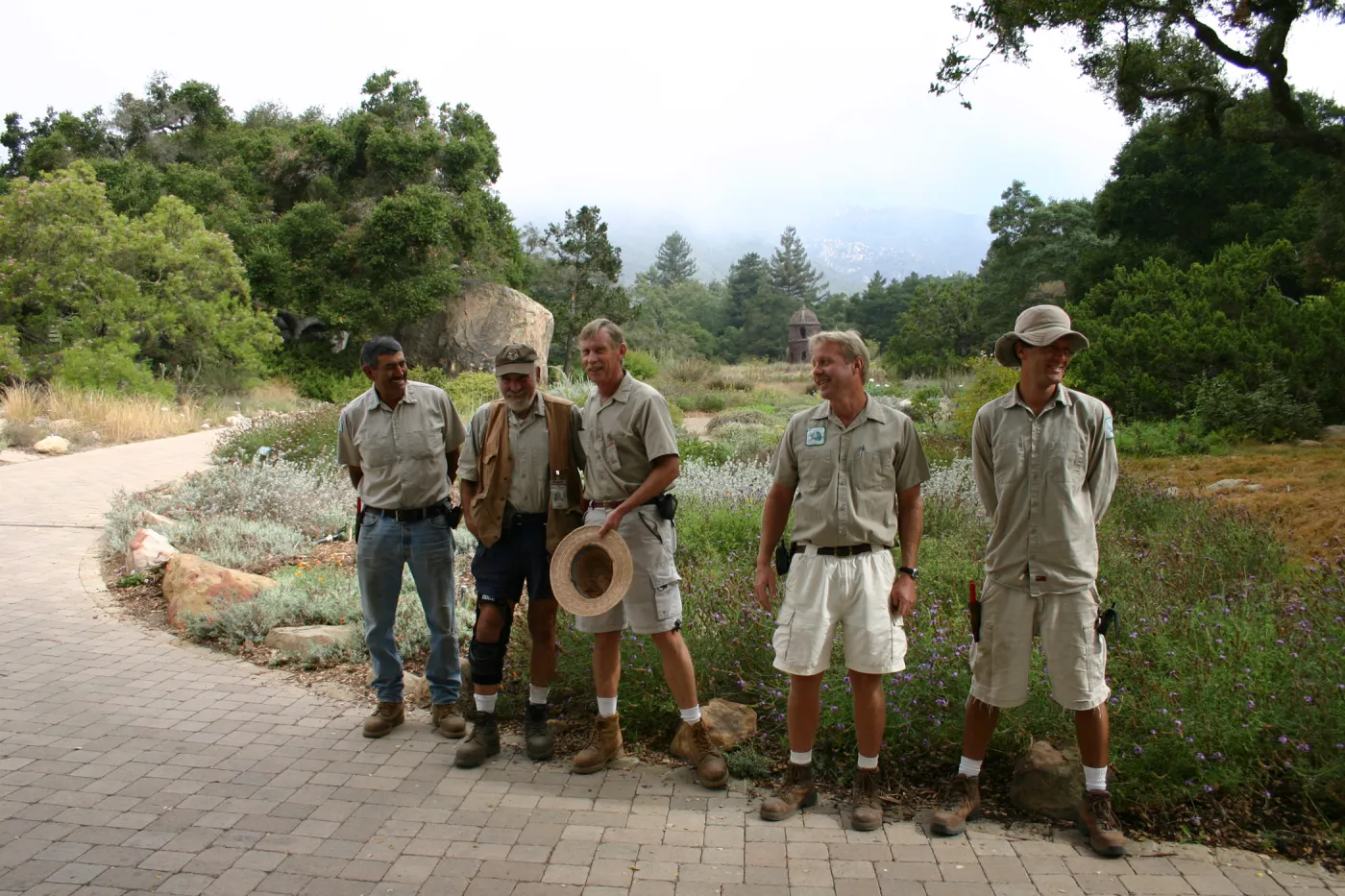 SBBG grounds crew 2005