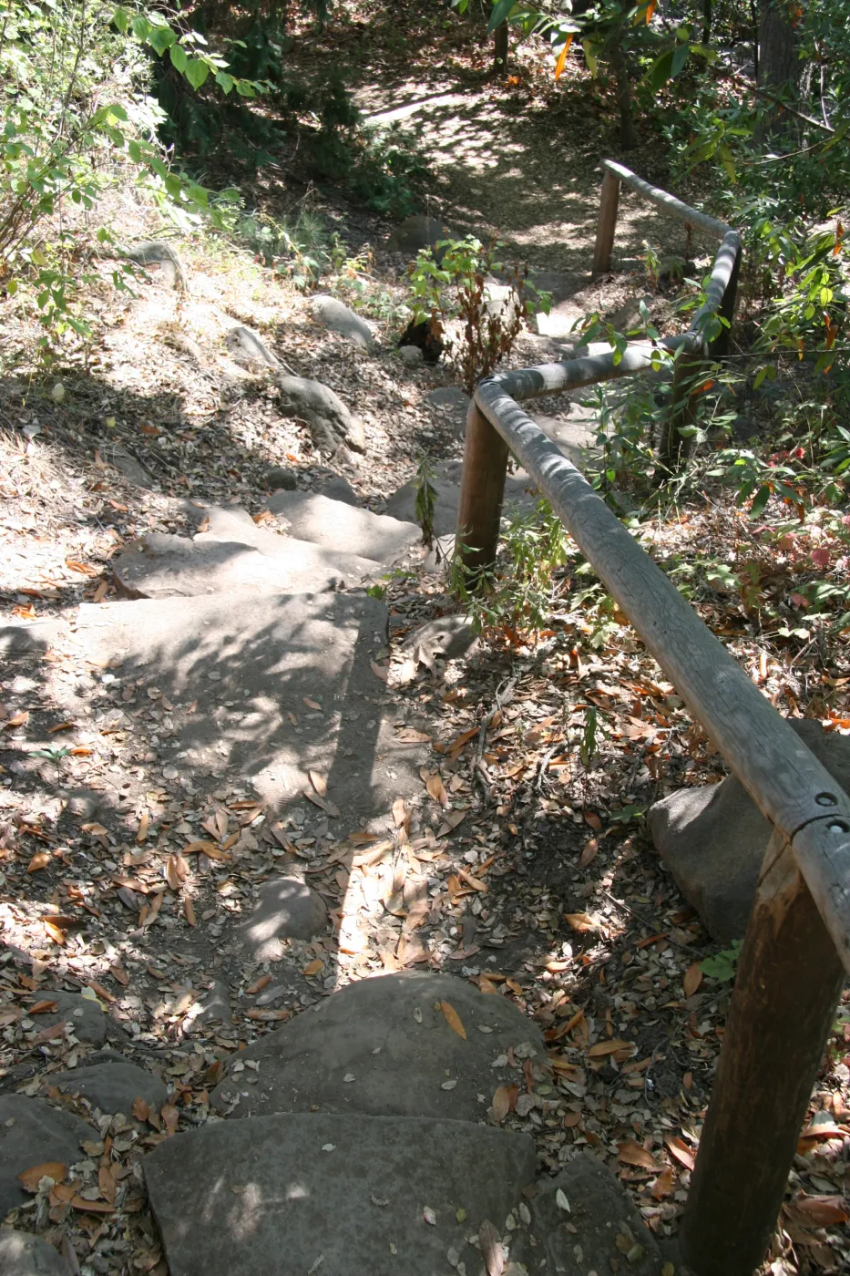 staircase to Mission Creek from the Manzanita Section