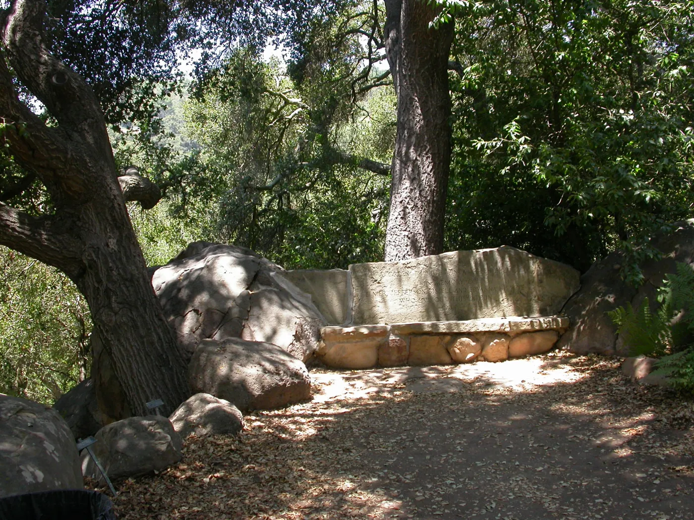Bissel Bench in Meadow Oaks (Bench #12)