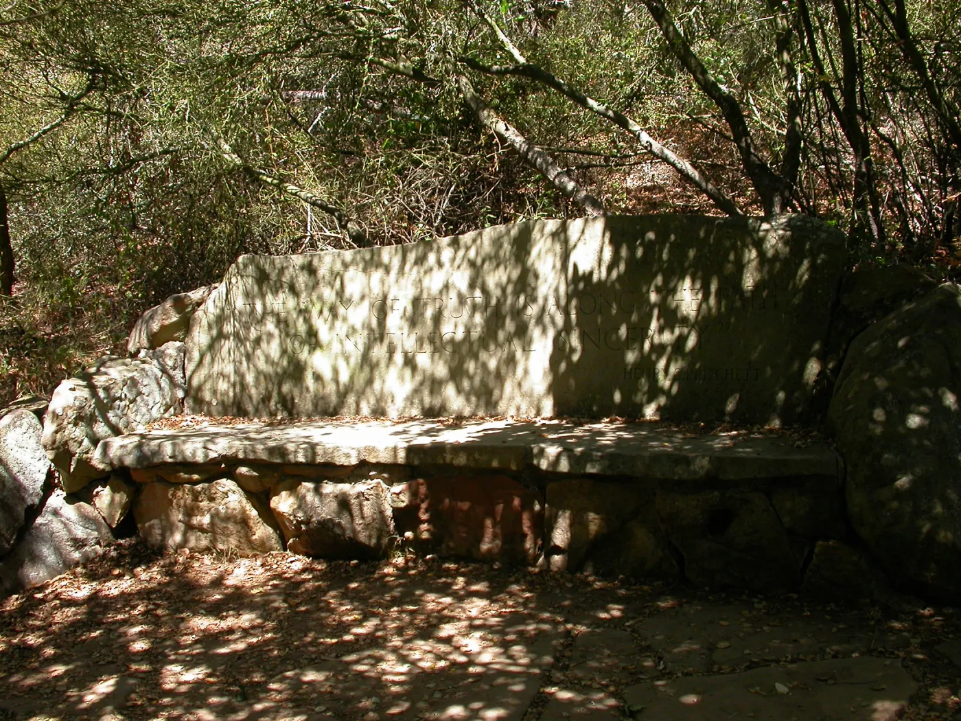 Pritchett Bench (Bench #34)