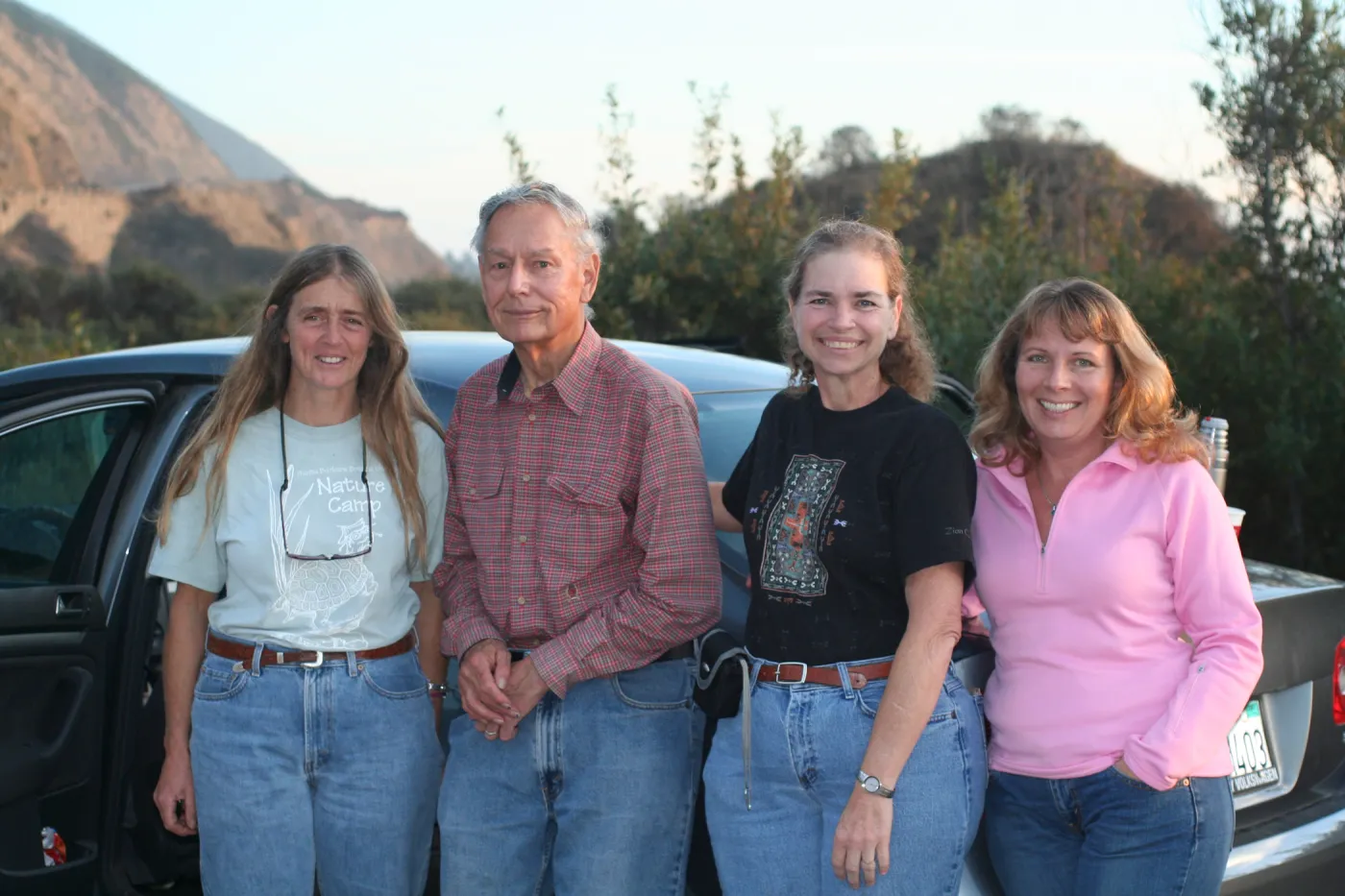 SBBG staff, fall color field trip with Bob Haller