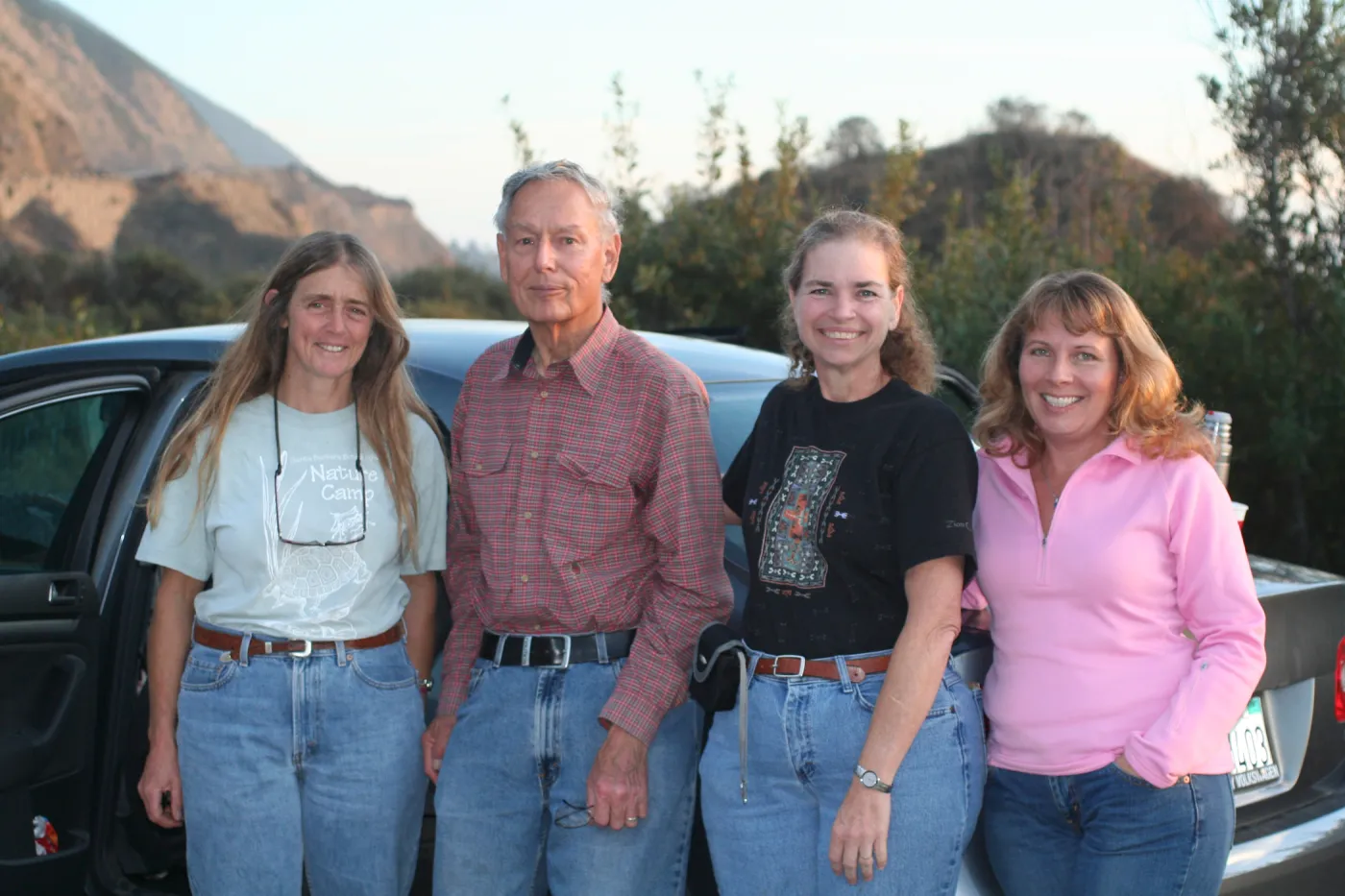 SBBG staff, fall color field trip with Bob Haller