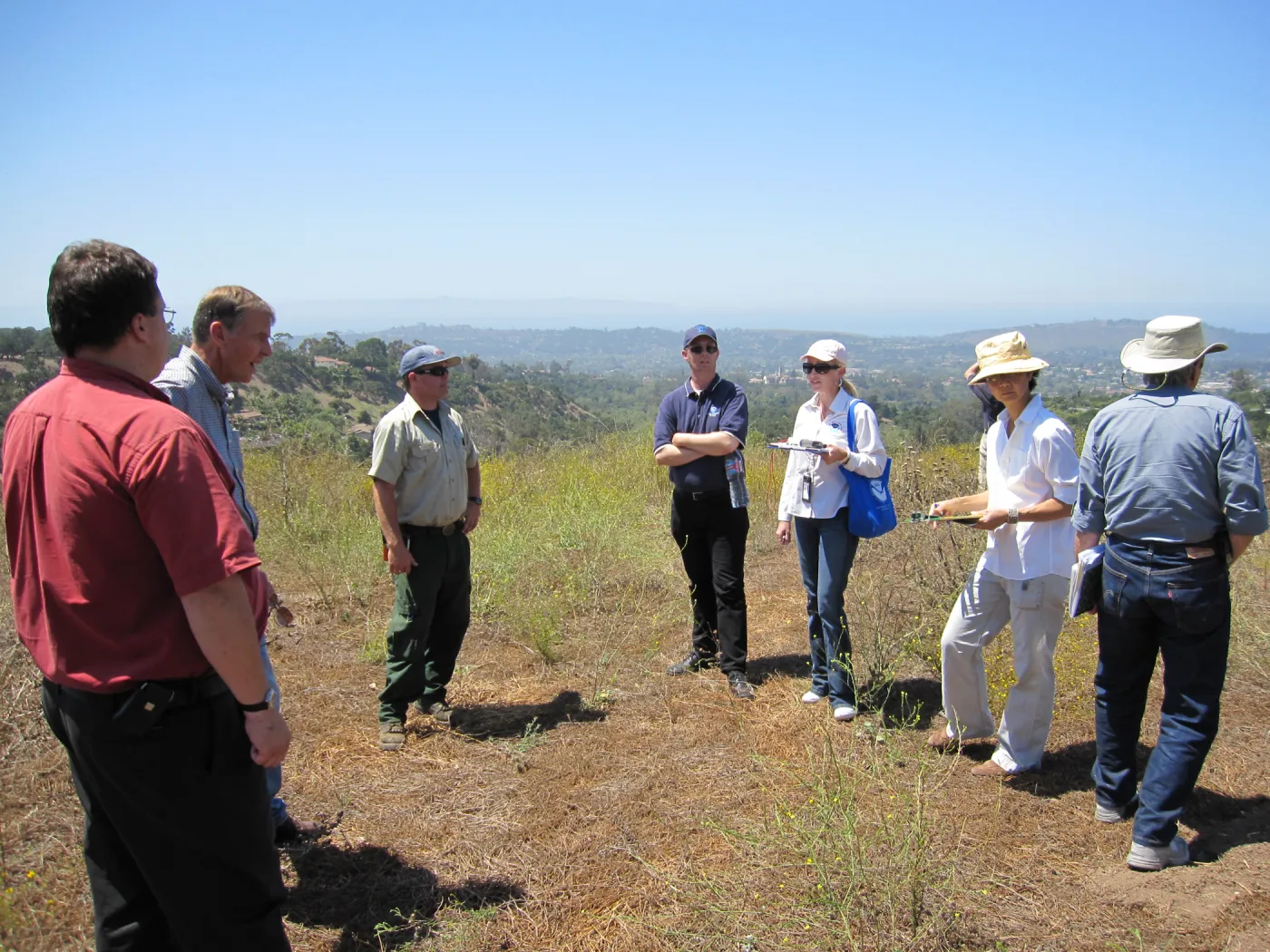RAWS site review on SBBG Tipton Ridge