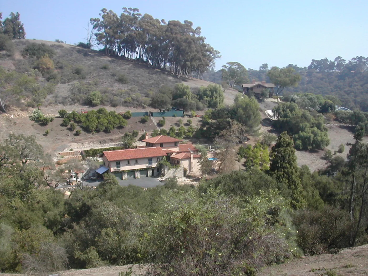 view of Tipton Ridge (RAWS site)