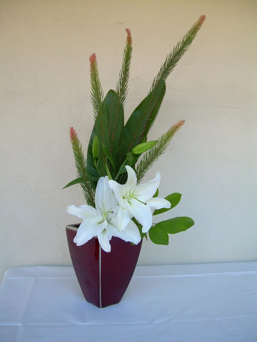 ikebana, floral arrangement