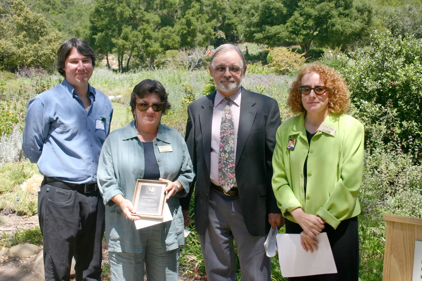 Karen Robinson, Volunteer of the Year, Volunteer Luncheon, 2004