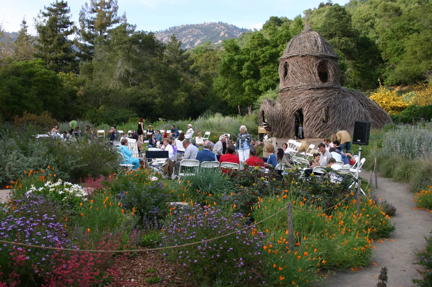 SBBG 80th Birthday Celebration, in the Meadow with Toad Hall in the background