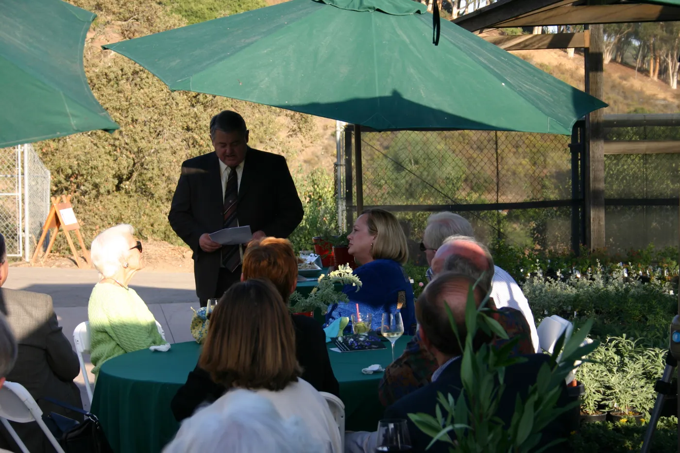 Dedication event, Pritzlaff fund for plant conservation