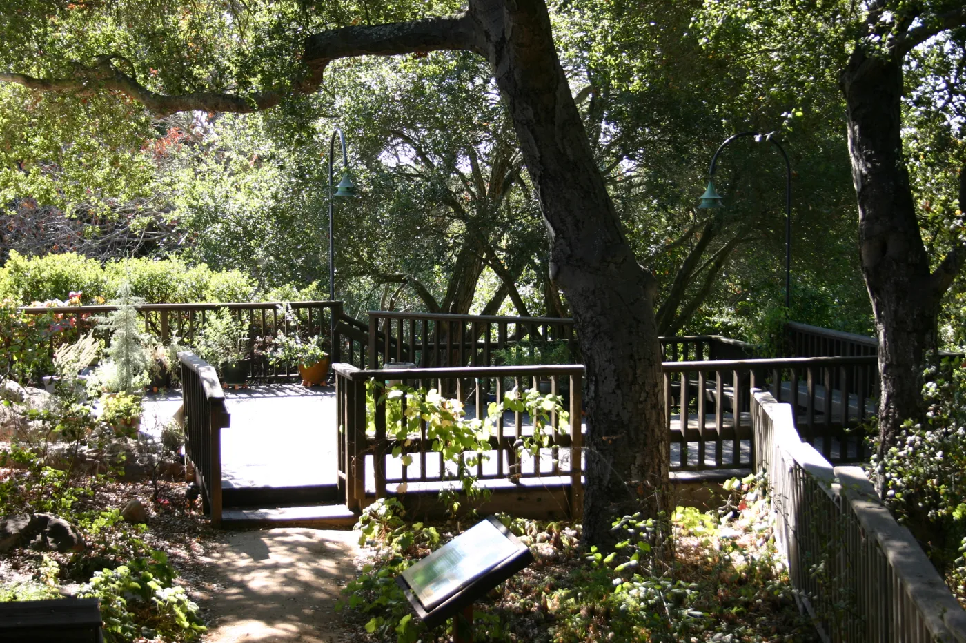 Home Demonstration Deck, SBBG event location