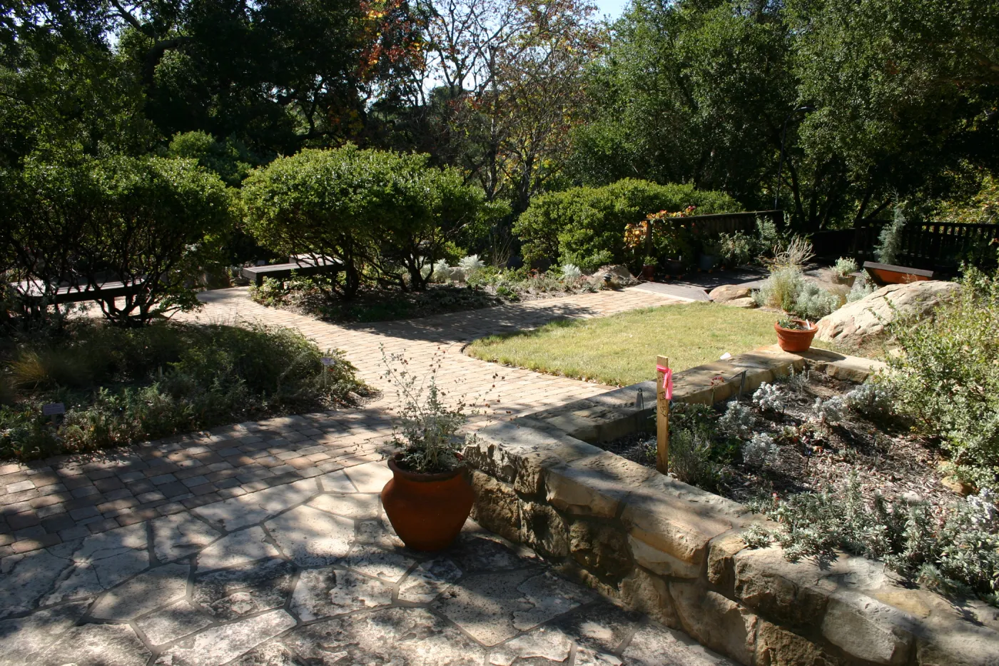 Home Demonstration patio, SBBG event location
