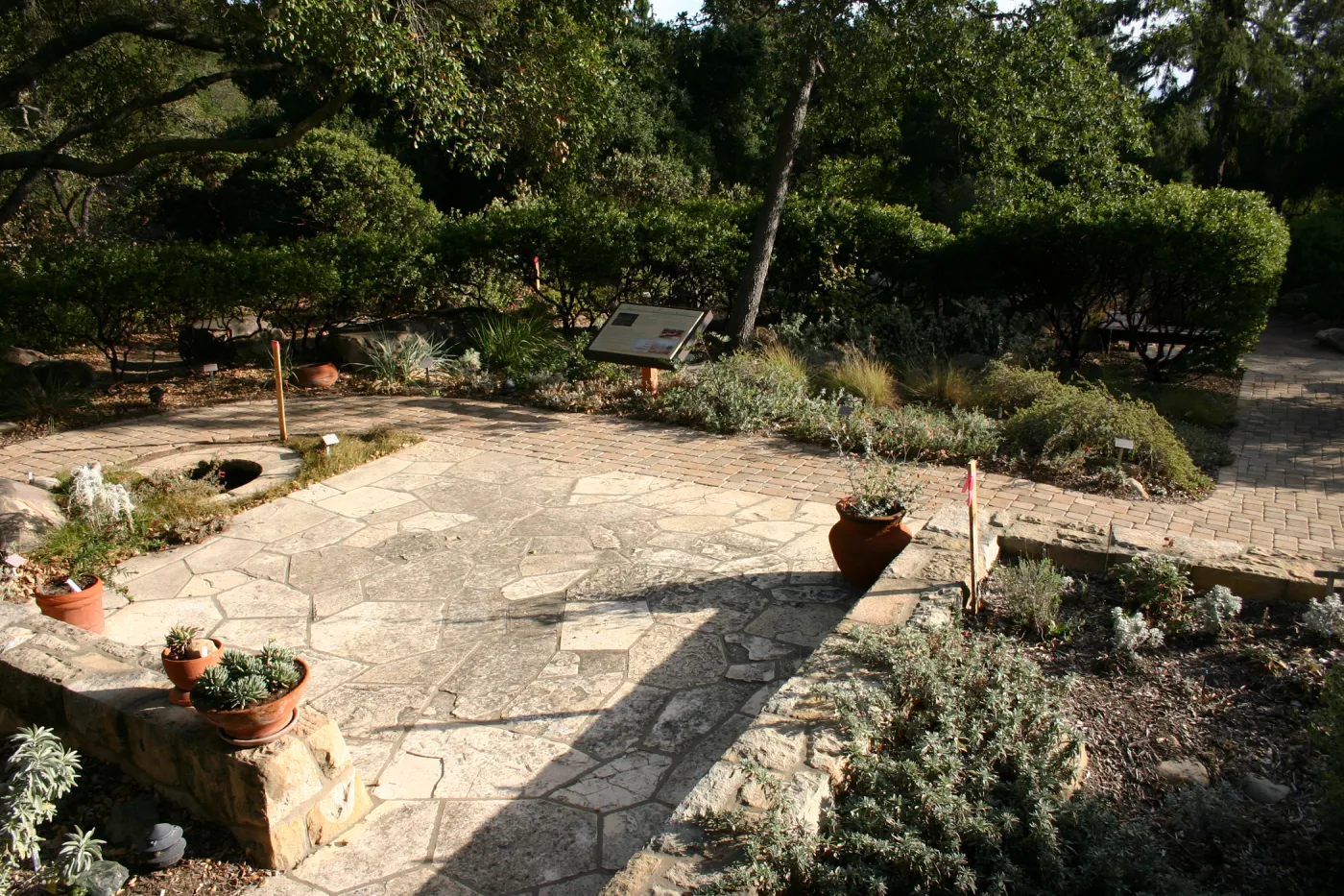 Home Demonstration patio, SBBG event location