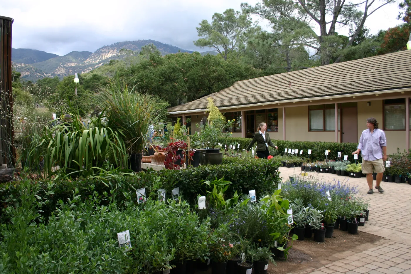 Joan Evans and Bruce Reed, Fall Plant Sale Pre-Sale event, 2006