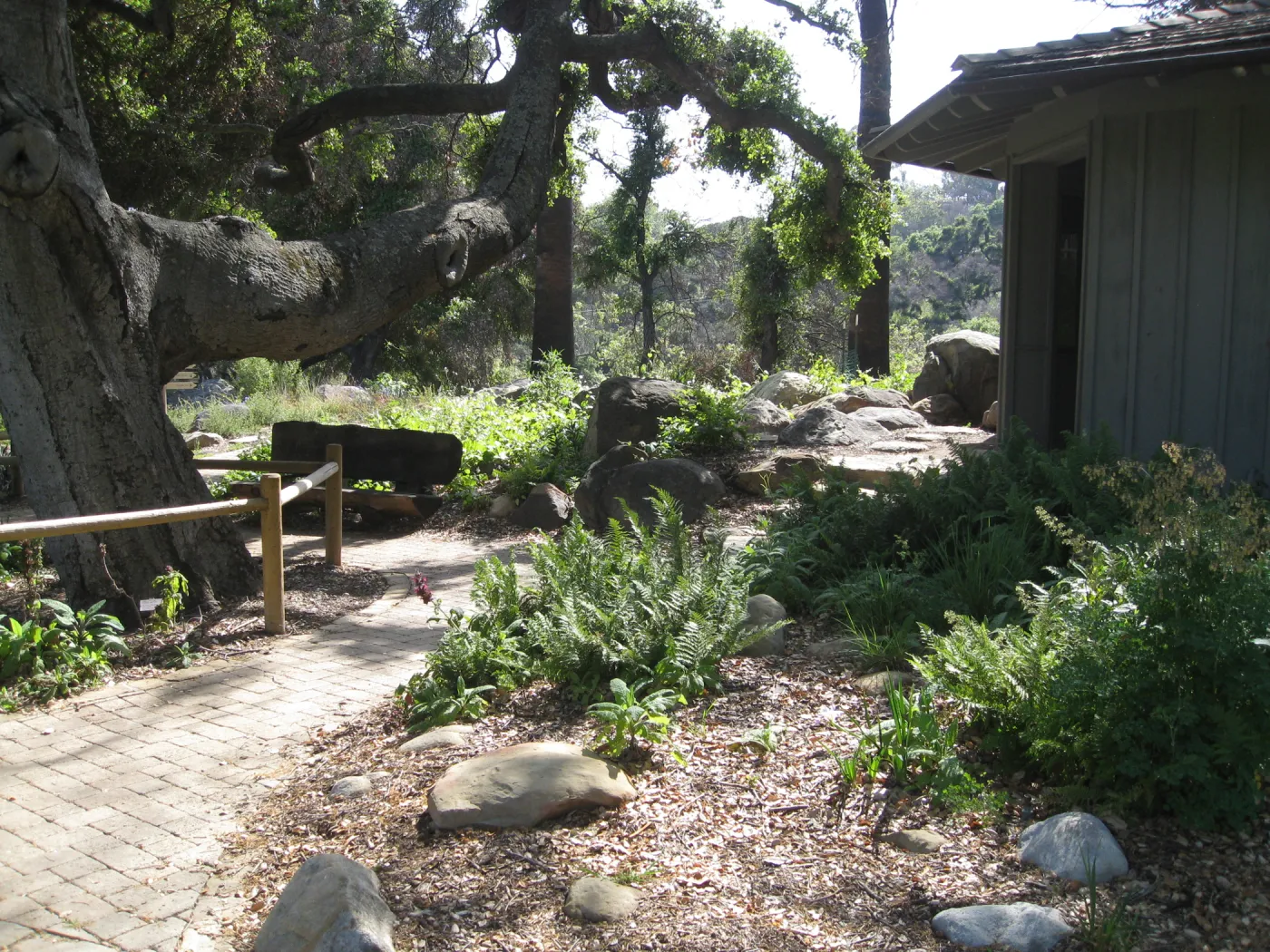One year after Jesusita Fire. Info Kiosk