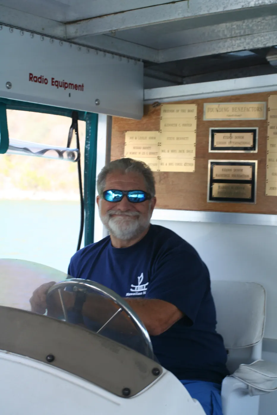 Captain Mike, Lake Casitas, SBBG education tours, 2005-2006