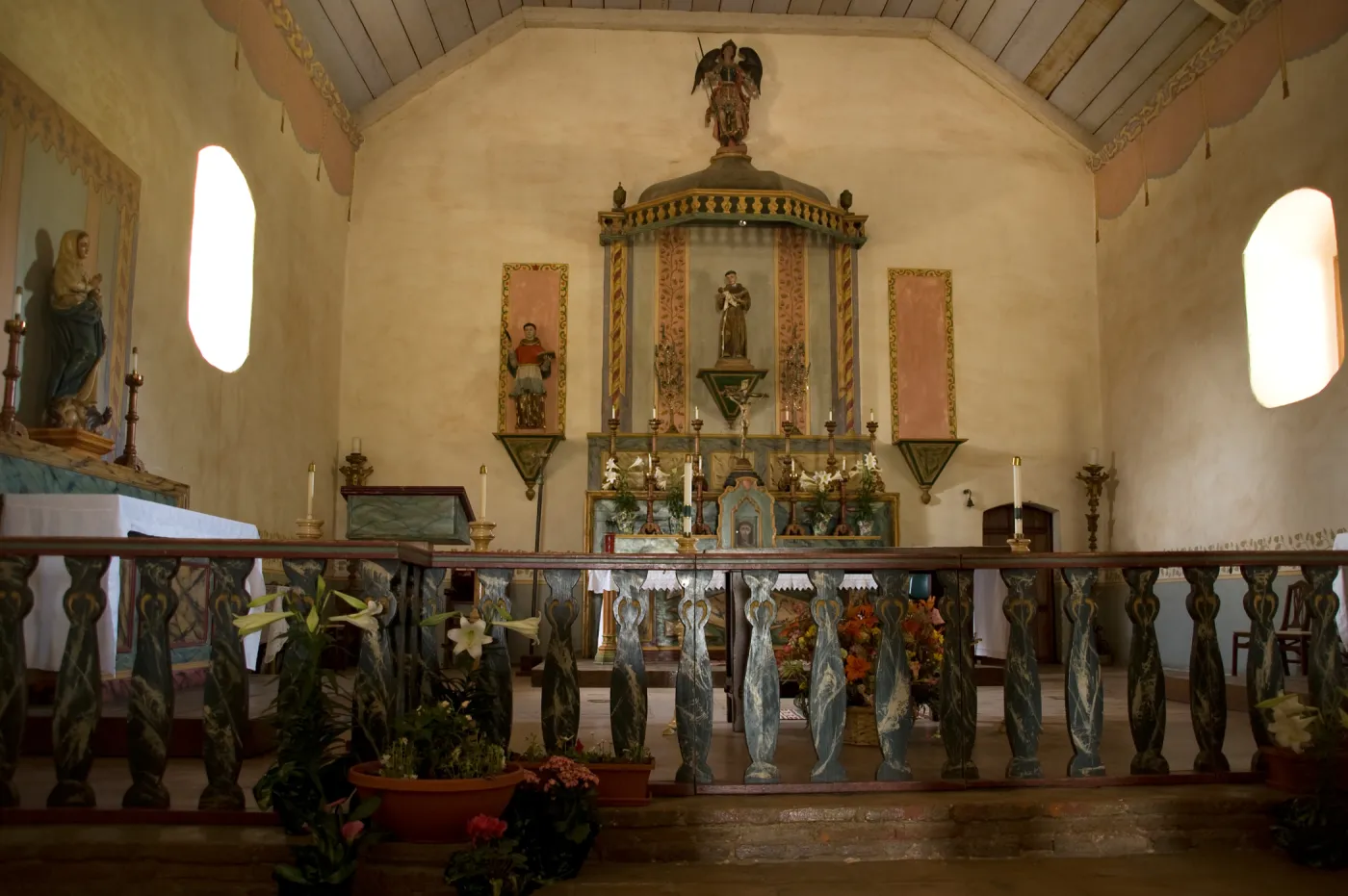 Mission San Antonio, Fort Hunter Liggett, SBBG Research and Conservation staff field trip, 2006