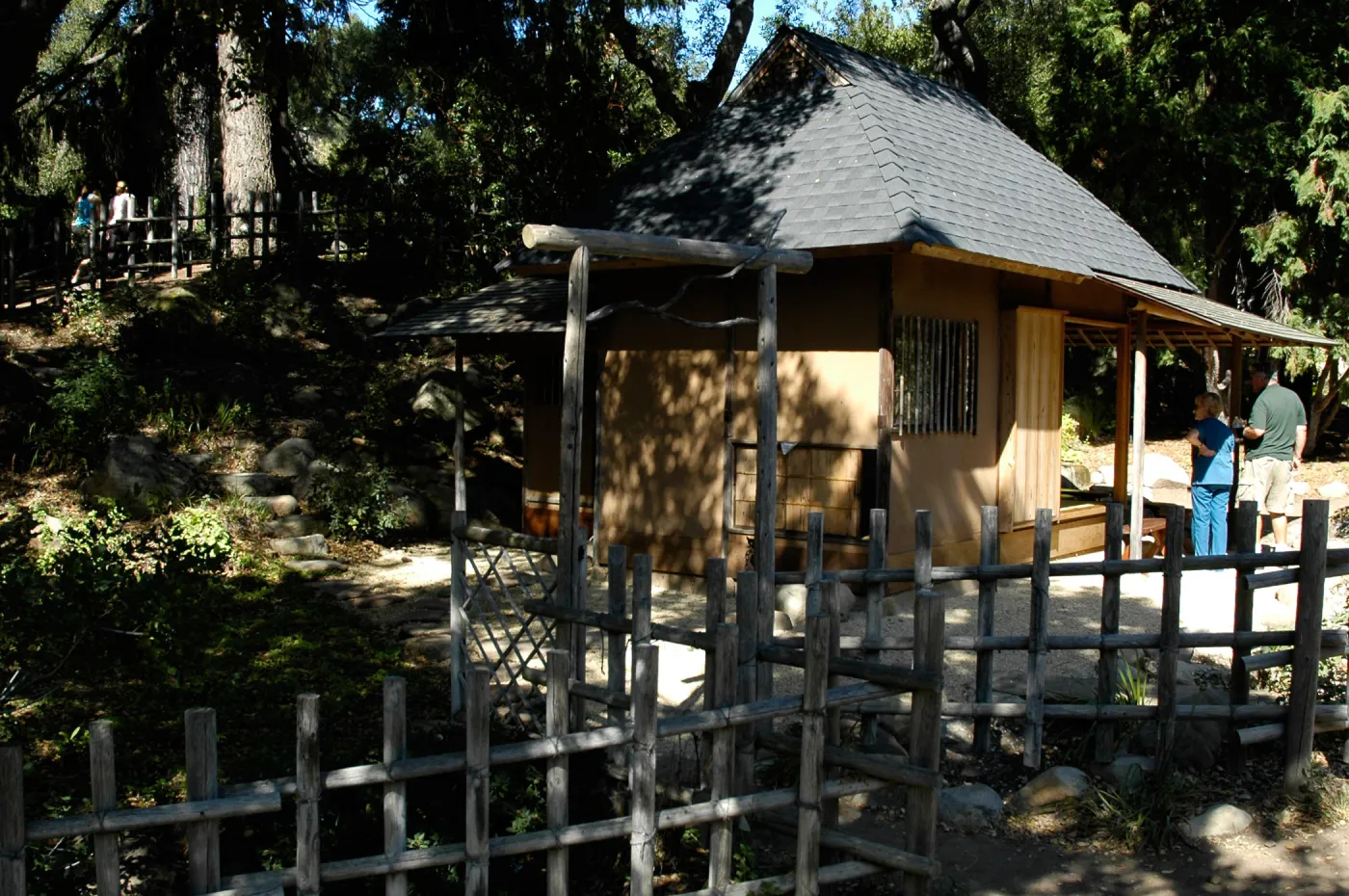 Tea House open to visitors, SBBG Community Free Day, October 16 2011