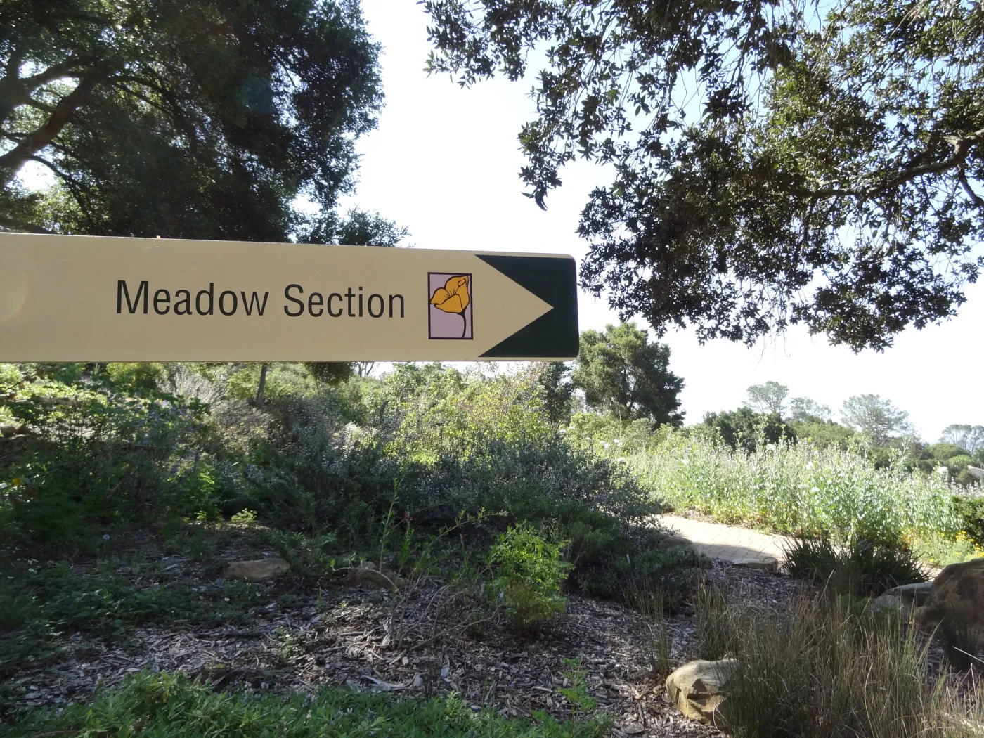 Meadow Section sign