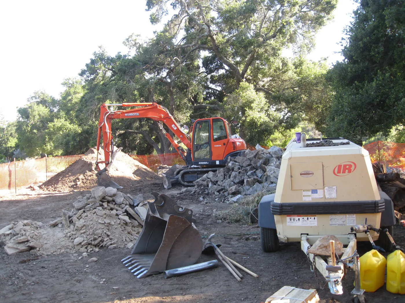 Deconstruction of the Meadow Terrace