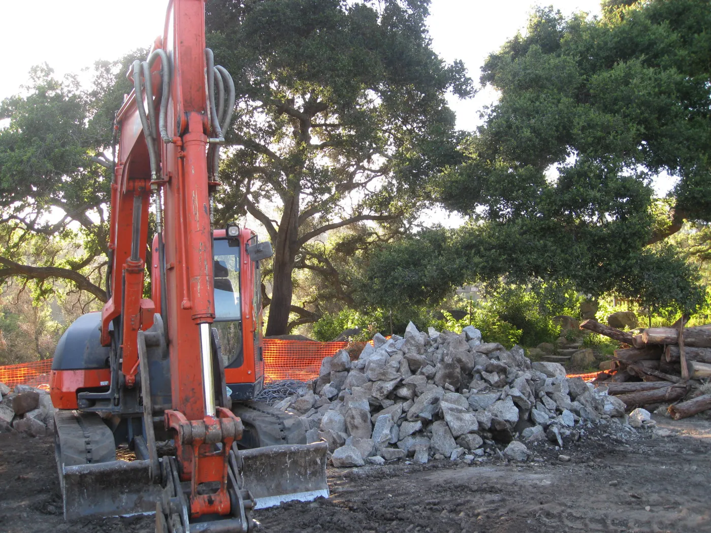 Deconstruction of the Meadow Terrace