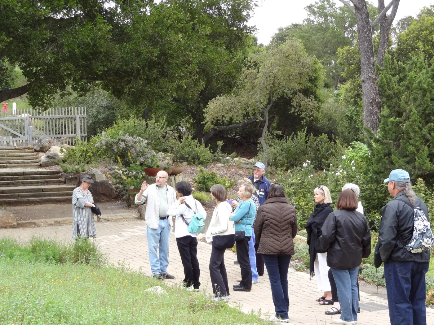 Docent Tours in the Garden, National Public Gardens Day 2012, SBBG