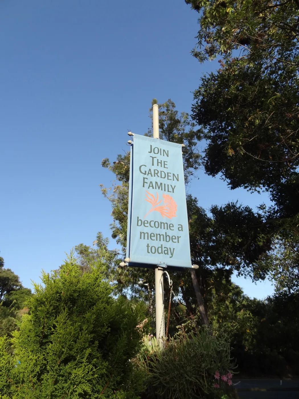Garden Entrance banner