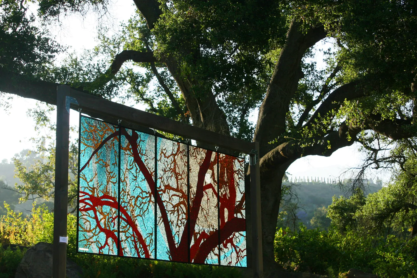 stained glass art exhibit, Rose and Nightingale concert in the Garden event