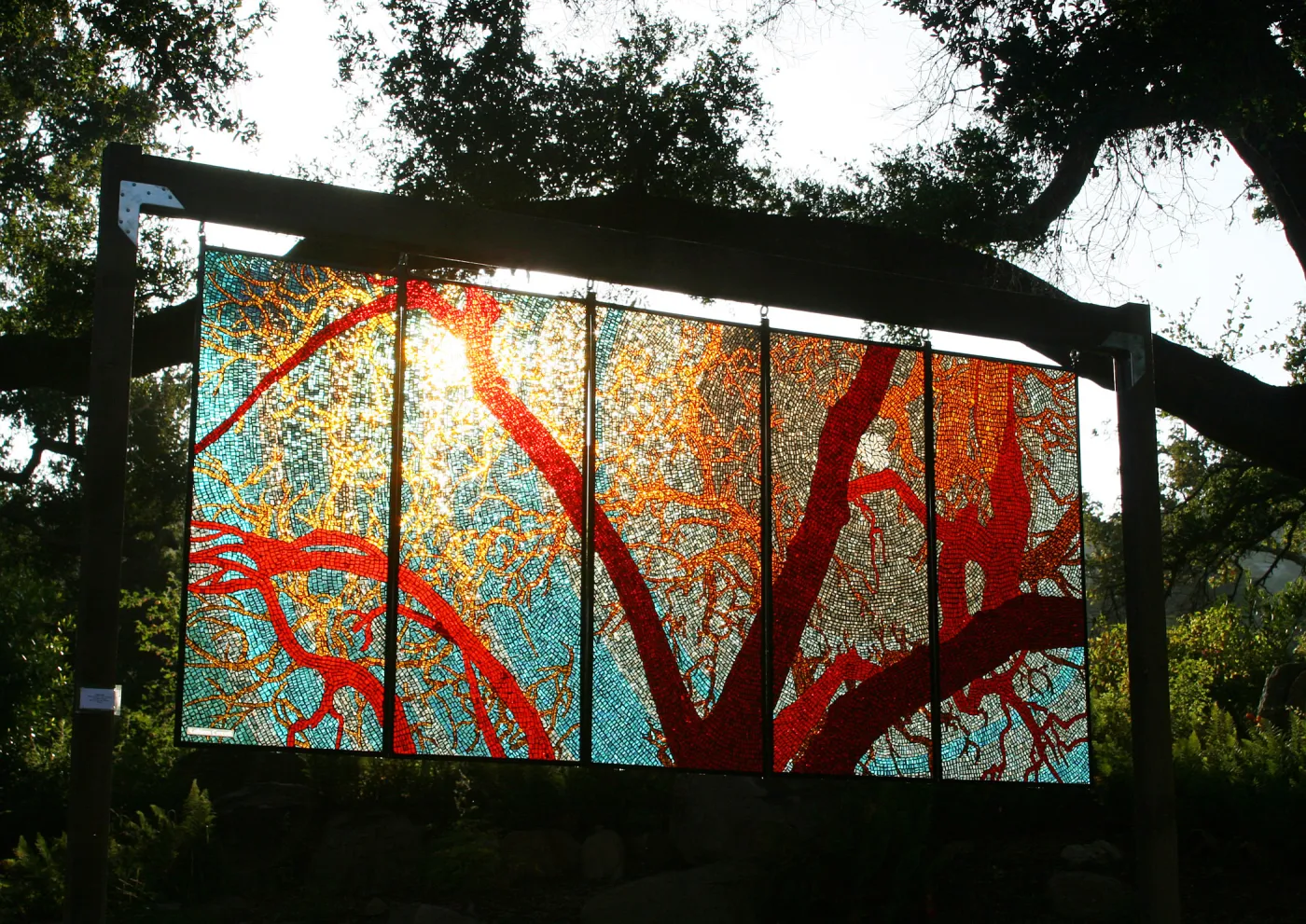 stained glass art exhibit, Rose and Nightingale concert in the Garden event