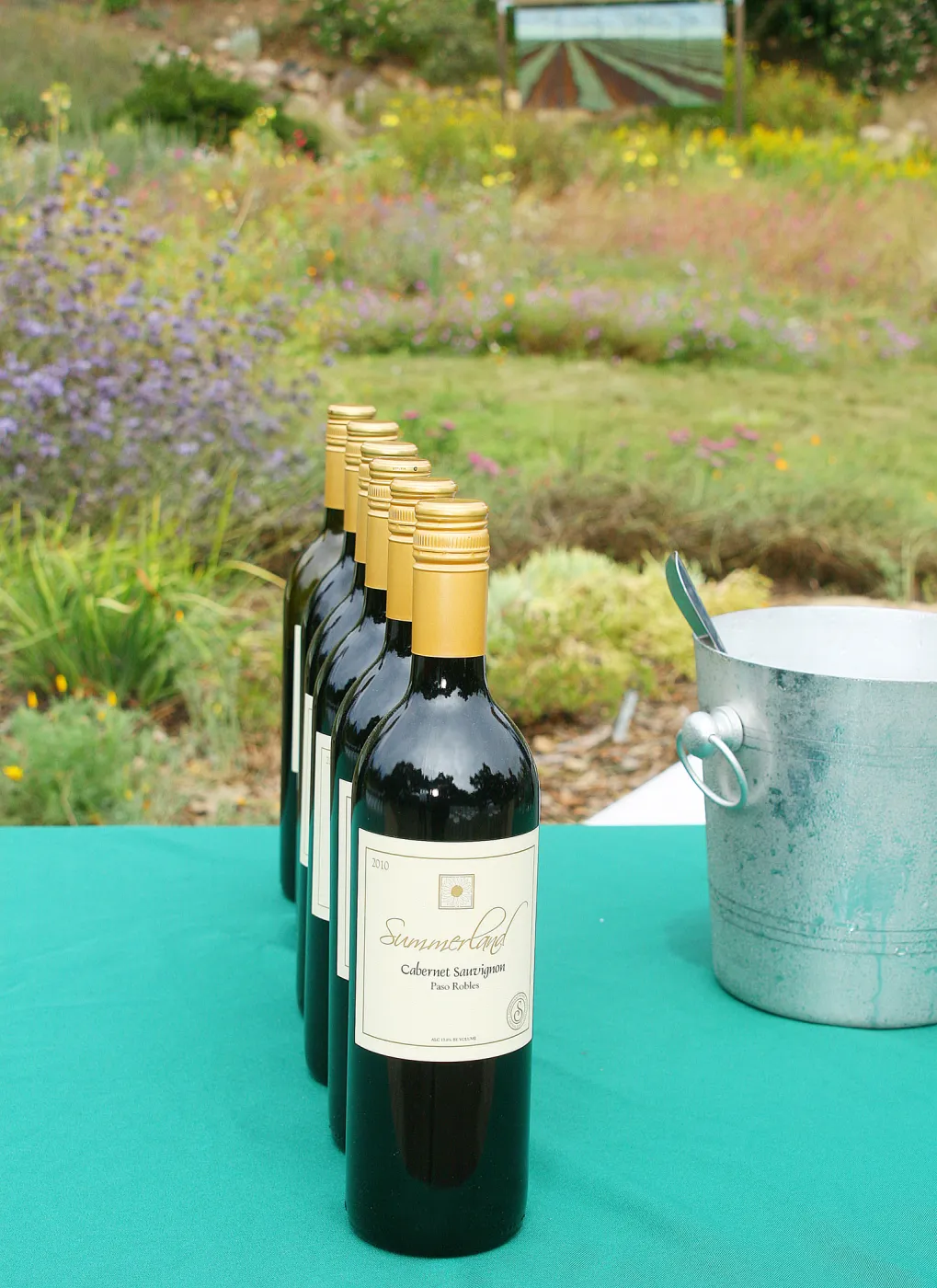 wine, catering, Rose and Nightingale concert in the Garden event