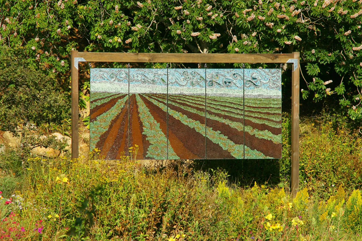 stained glass art exhibit, Rose and Nightingale concert in the Garden event