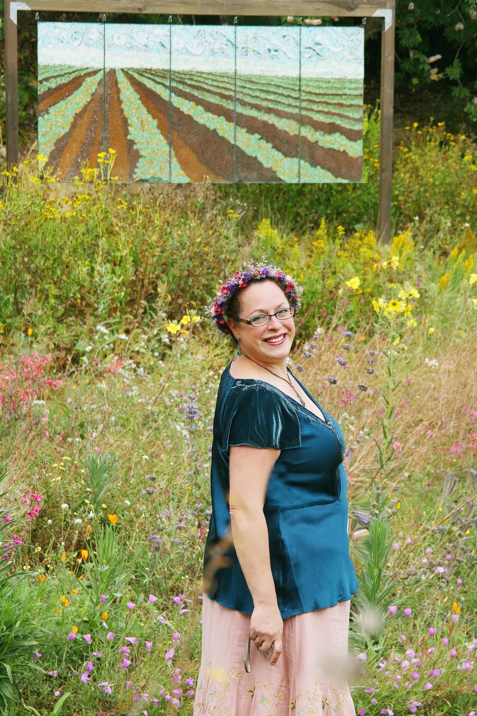 stained glass art exhibit, Rose and Nightingale concert in the Garden event