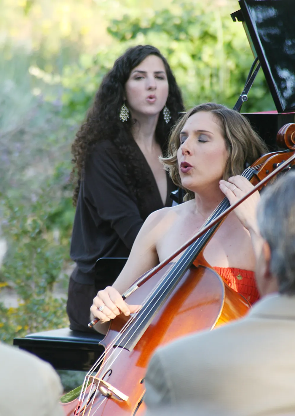musicians, Rose and Nightingale concert in the Garden event