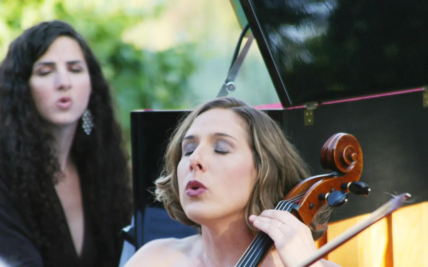 musicians, Rose and Nightingale concert in the Garden event
