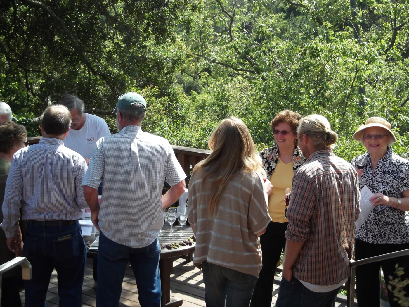 SBBG Wine & Cheese Lecture series, Home Demonstration Deck