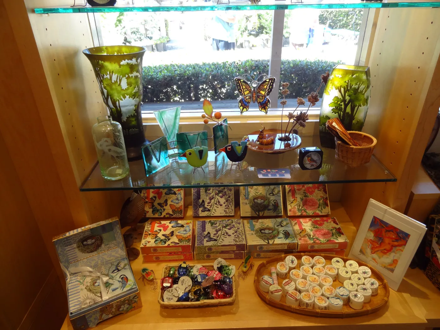 SBBG Gift Shop interior, products