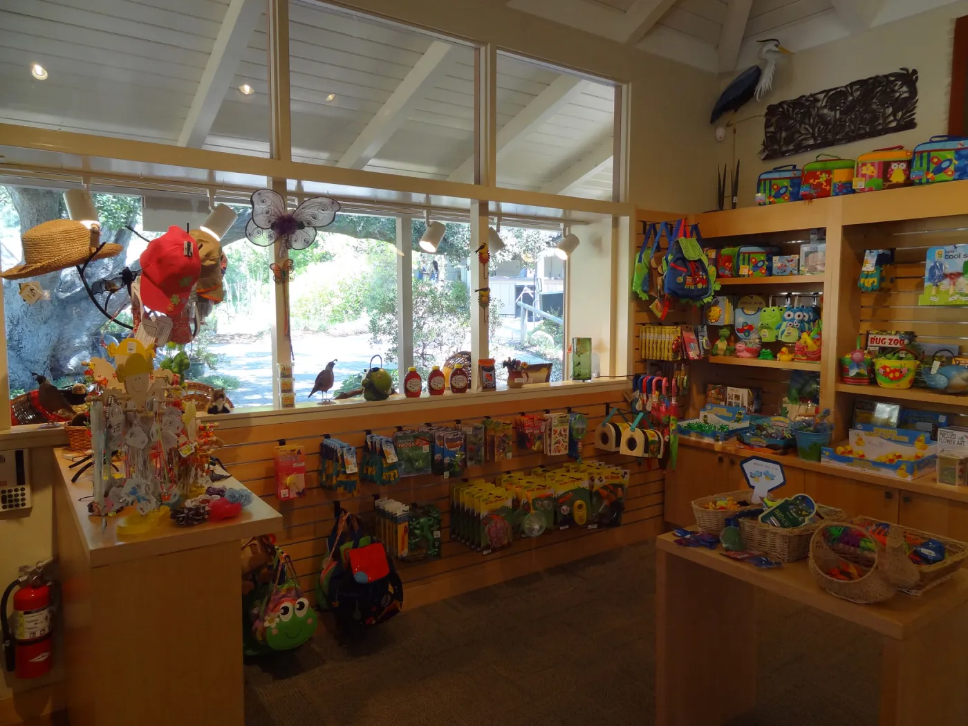 SBBG Gift Shop interior, products
