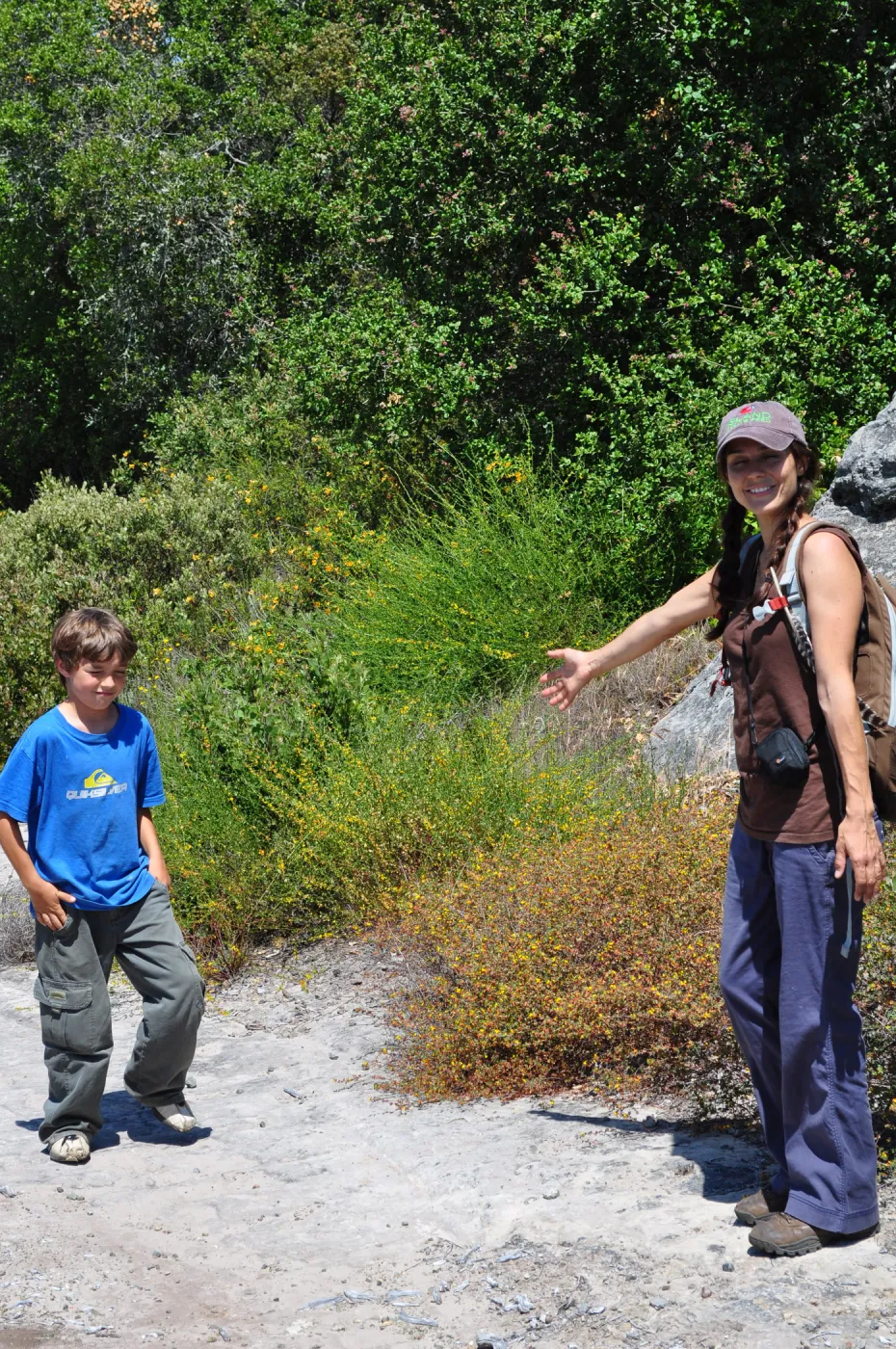 Garden field trip to Indian Knob, San Luis Obispo county