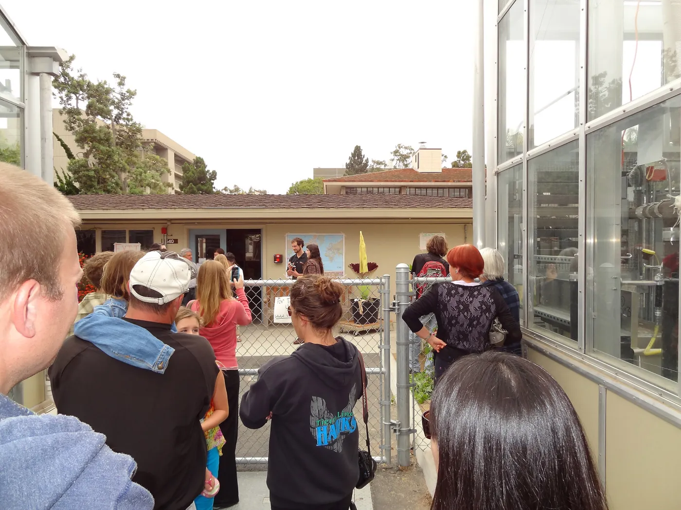 Titan arum, Corpse flower at UC Santa Barbara, SBBG staff field trip