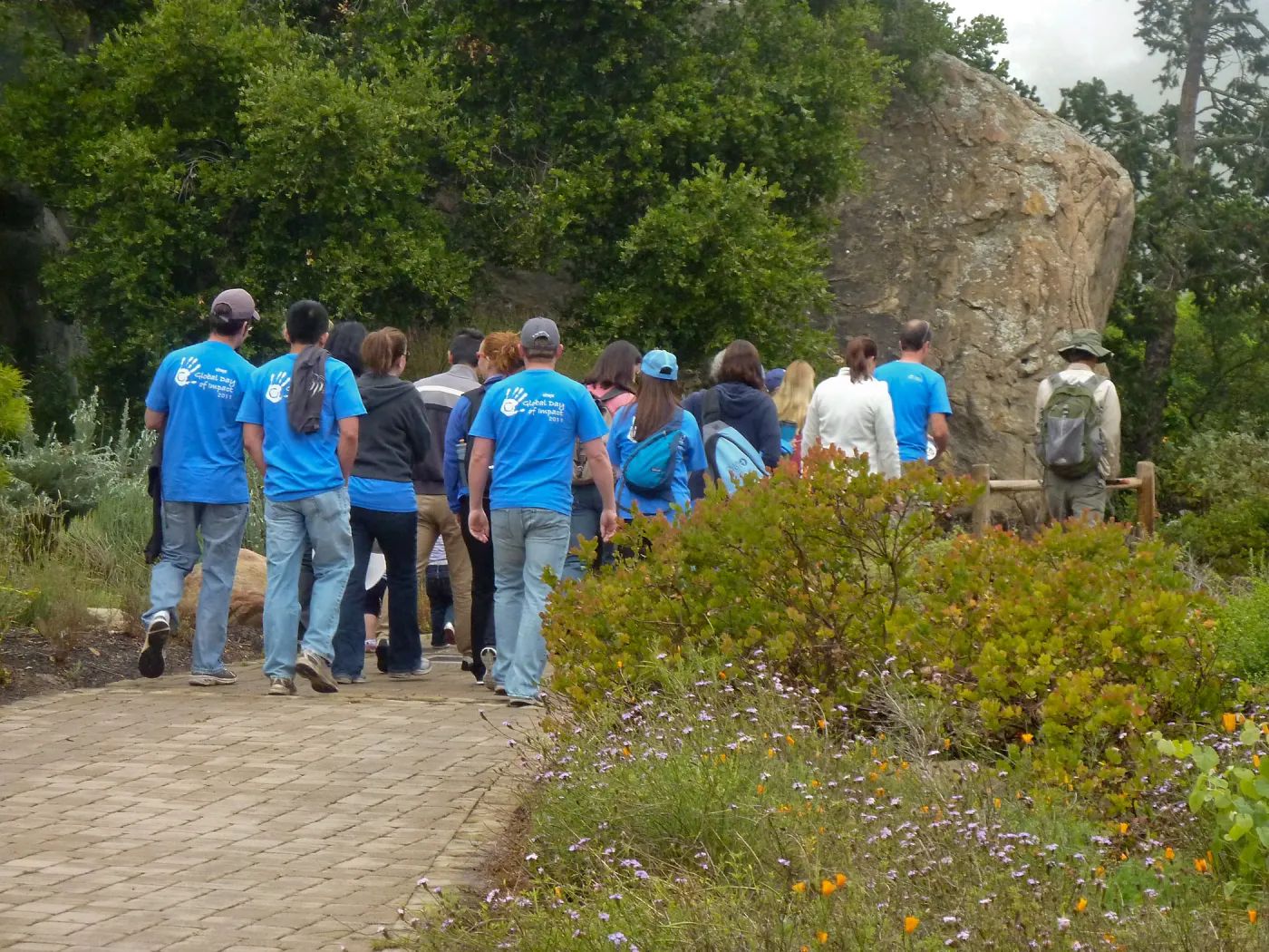 Volunteers from Citrix Corp