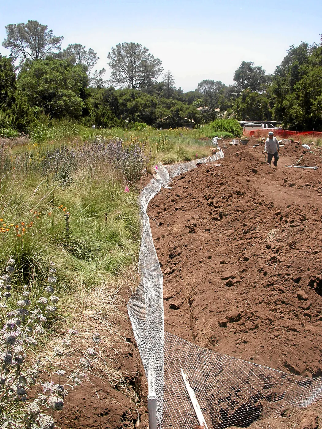 Irrigation installation, Meadow Lawn 2008