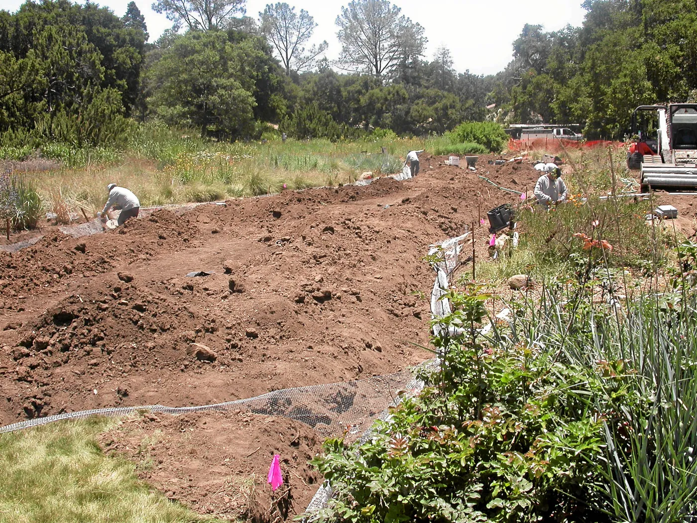 Irrigation installation, Meadow Lawn 2008