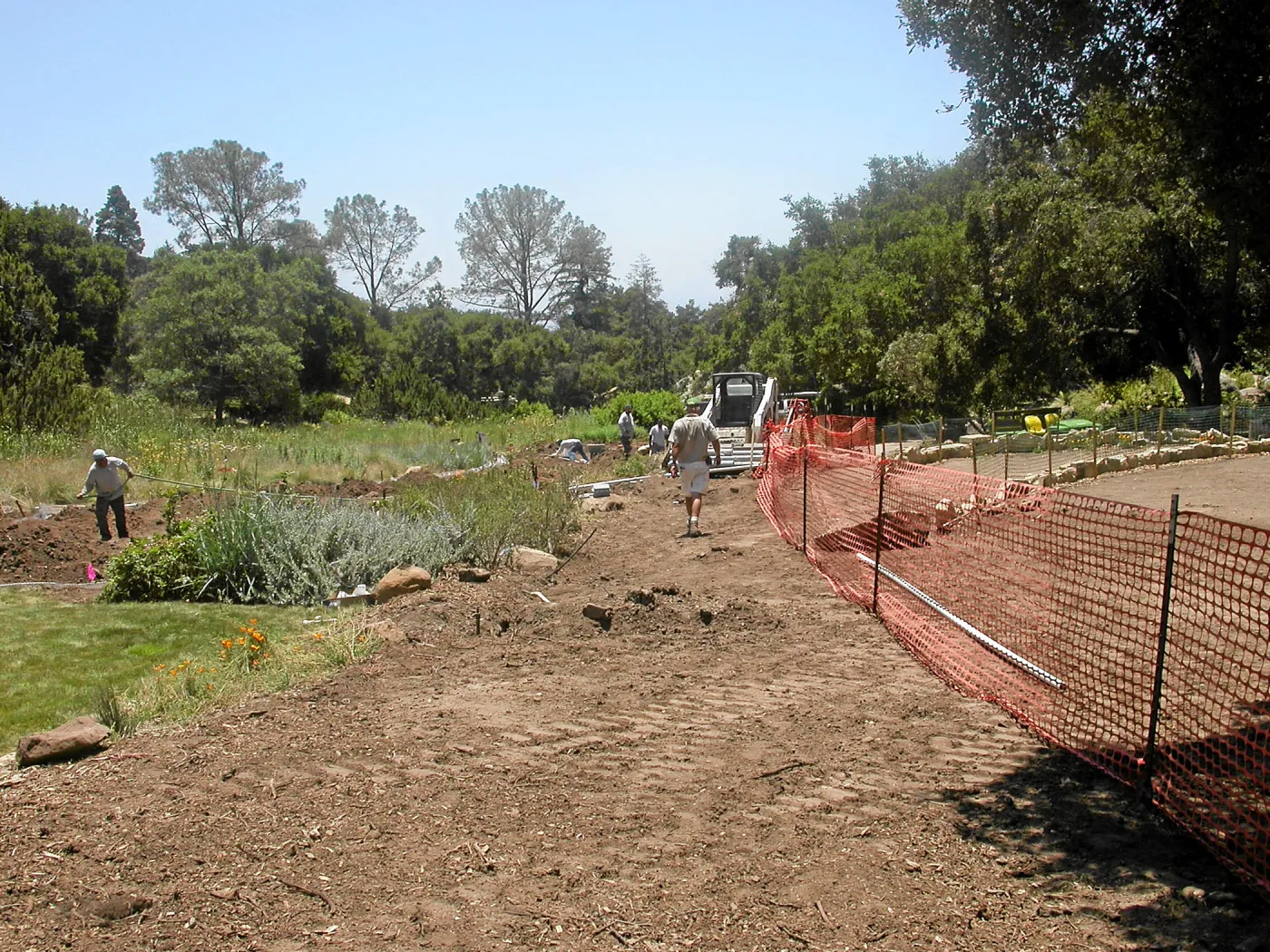 Irrigation installation, Meadow Lawn 2008