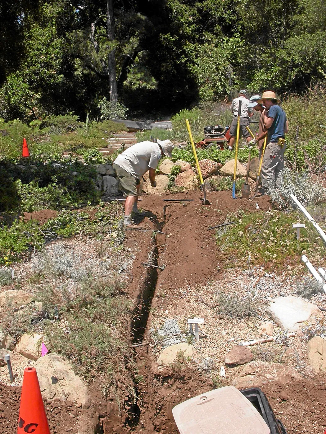 Meadow View Irrigation installation
