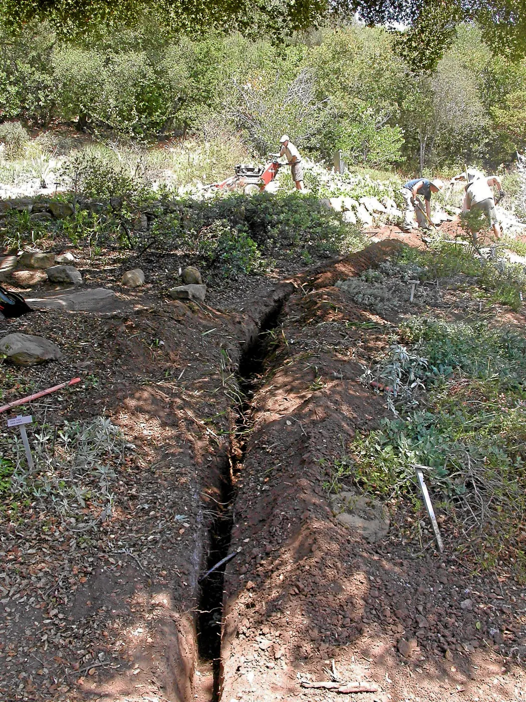 Meadow View Irrigation installation