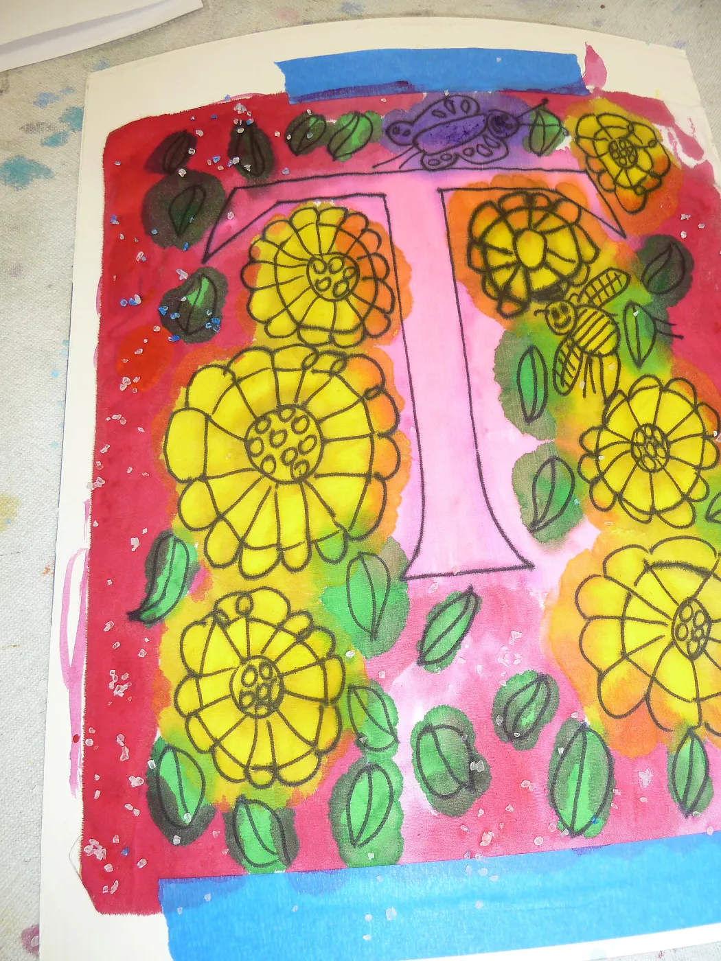 Children’s Native Plant Alphabet Mural Workshop with Art Teacher Laura Denny